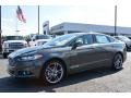 2015 Magnetic Metallic Ford Fusion Titanium  photo #3