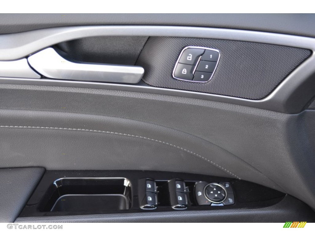 2015 Fusion Titanium - Magnetic Metallic / Charcoal Black photo #5