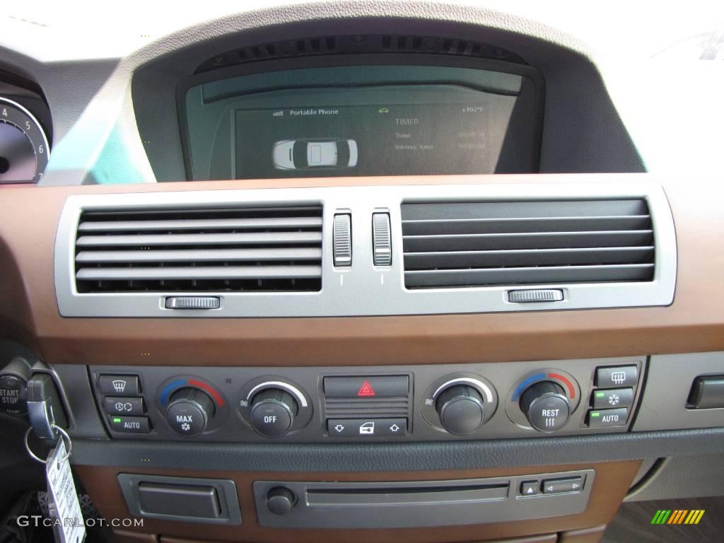 2004 7 Series 745Li Sedan - Slate Green Metallic / Basalt Grey/Flannel Grey photo #27