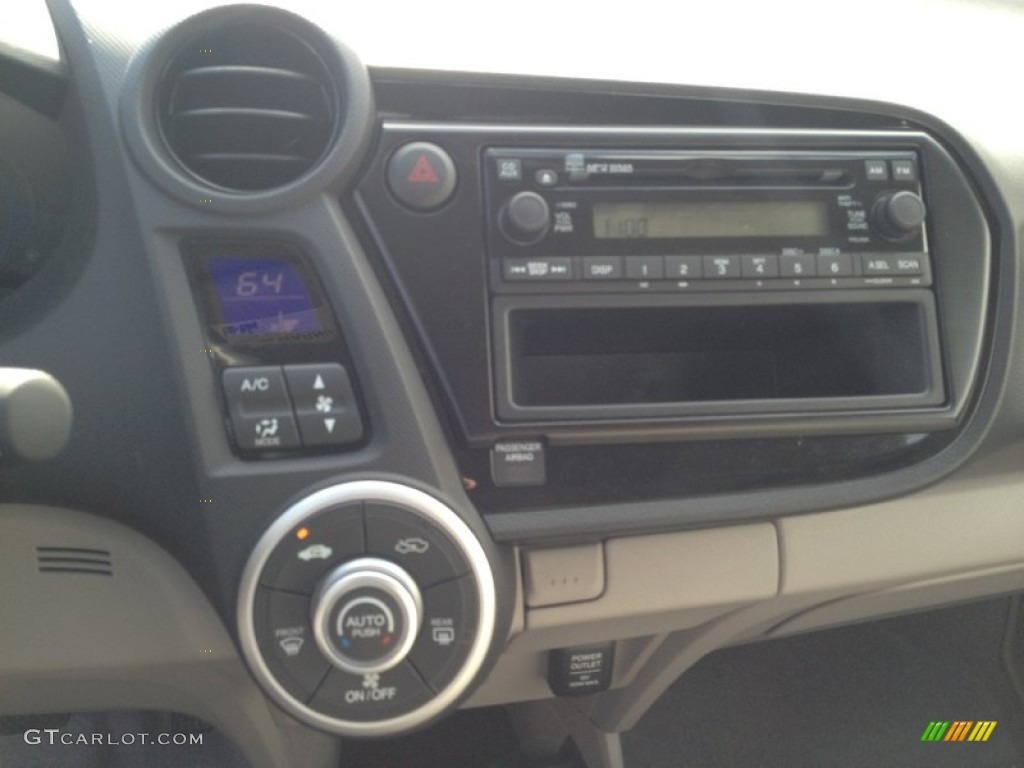 2014 Insight Hybrid - Mediterranean Blue Pearl / Gray photo #5