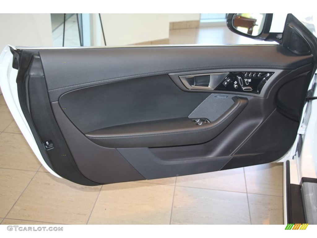 2015 Jaguar F-TYPE S Coupe Jet Door Panel Photo #98391418