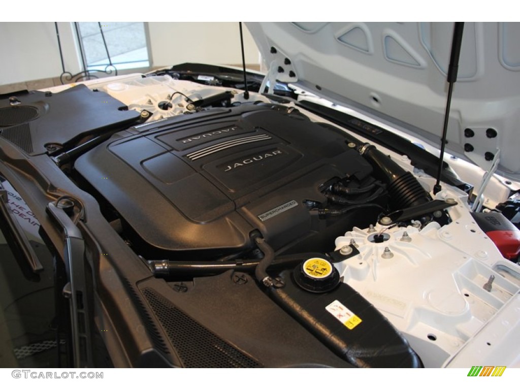 2015 Jaguar F-TYPE S Coupe 3.0 Liter Supercharged DOHC 24-Valve VVT V6 Engine Photo #98391616
