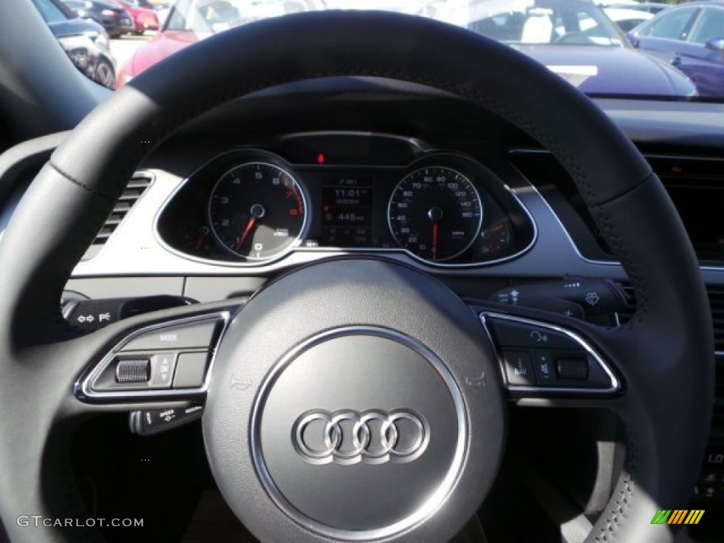 2015 A4 2.0T Premium Plus quattro - Florett Silver Metallic / Black photo #24