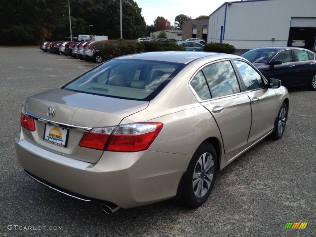 2014 Accord LX Sedan - Champagne Frost Pearl / Ivory photo #2