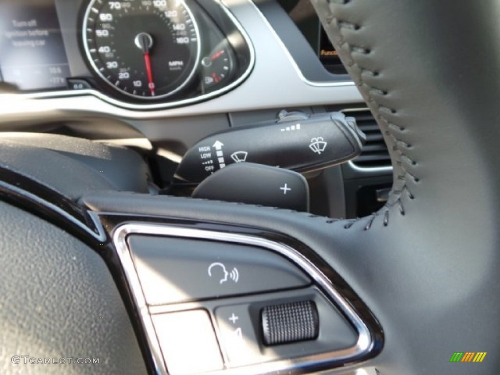 2015 A4 2.0T Premium Plus quattro - Florett Silver Metallic / Black photo #25