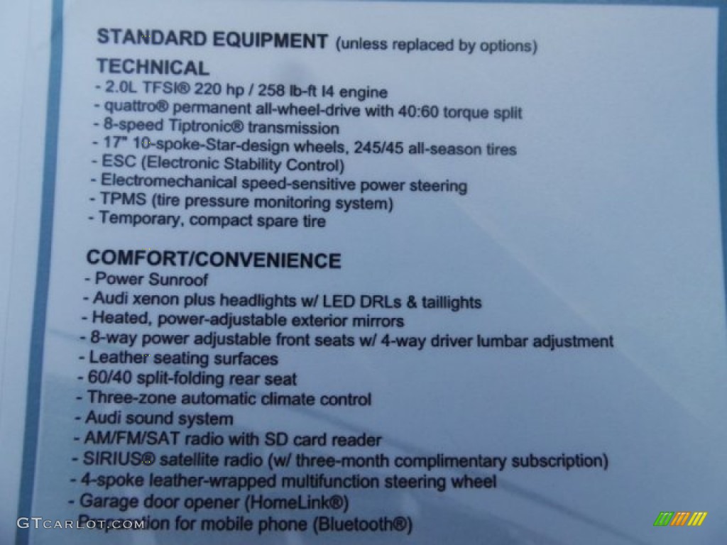 2015 A4 2.0T Premium Plus quattro - Florett Silver Metallic / Black photo #36