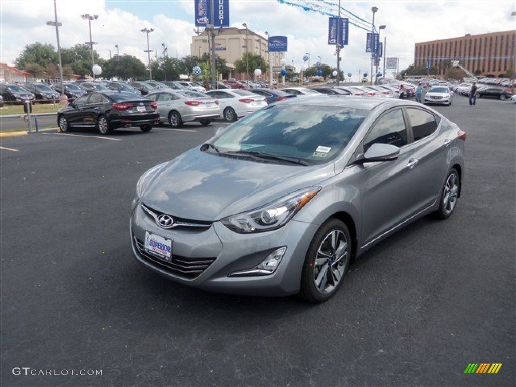 2015 Elantra Limited Sedan - Titanium Gray Metallic / Gray photo #1