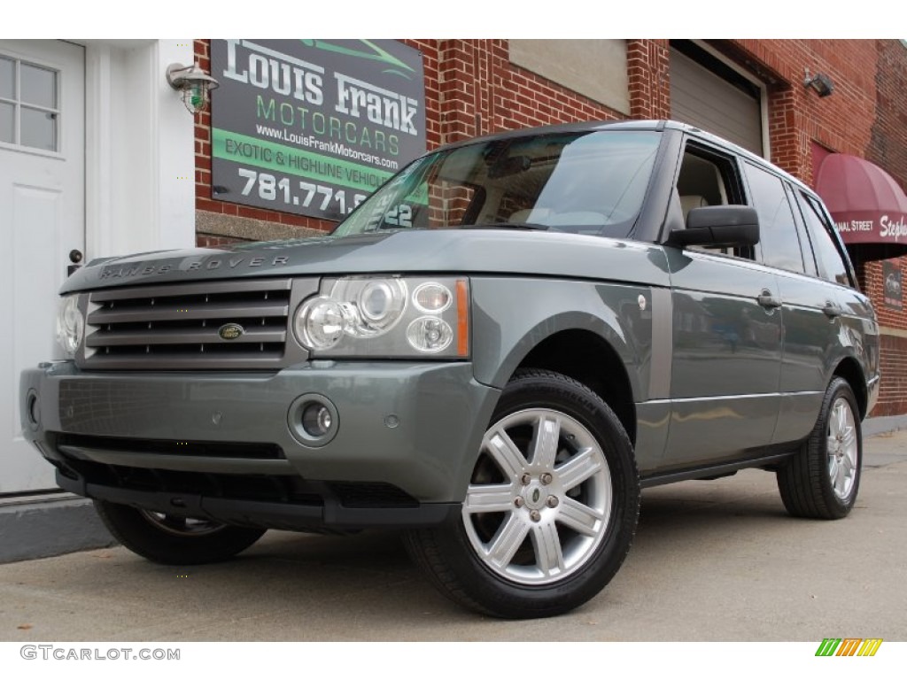 2006 Range Rover HSE - Giverny Green Metallic / Ivory/Aspen photo #4