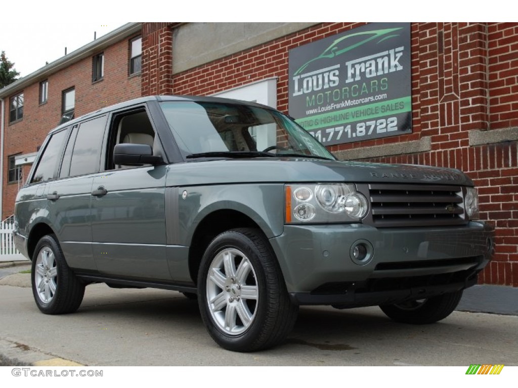 2006 Range Rover HSE - Giverny Green Metallic / Ivory/Aspen photo #10