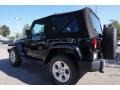 2015 Black Jeep Wrangler Sahara 4x4  photo #2