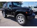 2015 Black Jeep Wrangler Sahara 4x4  photo #4