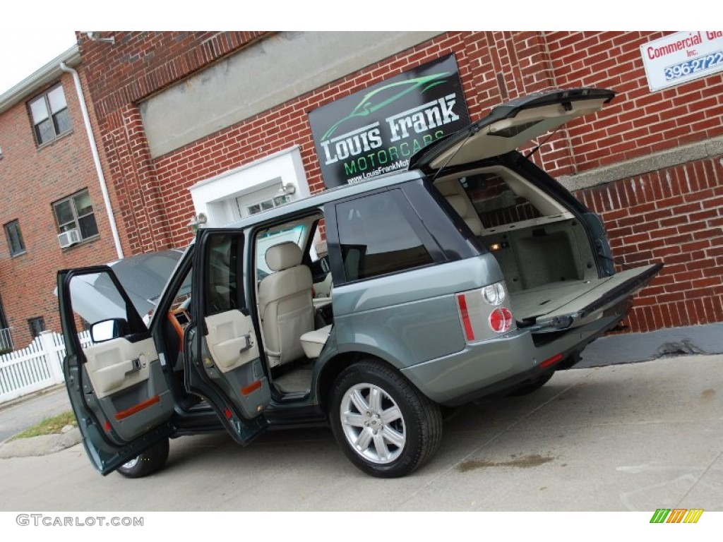 2006 Range Rover HSE - Giverny Green Metallic / Ivory/Aspen photo #38