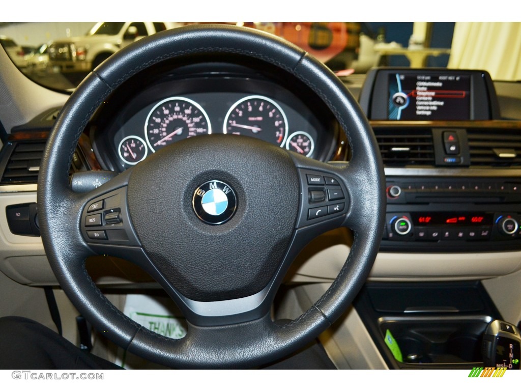 2013 3 Series 320i Sedan - Alpine White / Venetian Beige photo #25