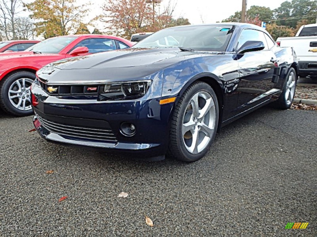 2015 Camaro LT/RS Coupe - Blue Velvet Metallic / Black photo #1
