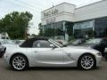 2006 Titanium Silver Metallic BMW Z4 3.0i Roadster  photo #2