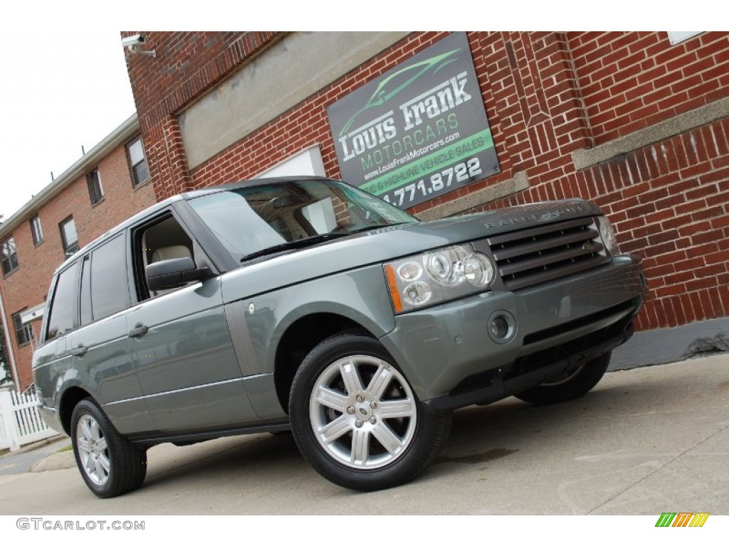 2006 Range Rover HSE - Giverny Green Metallic / Ivory/Aspen photo #122