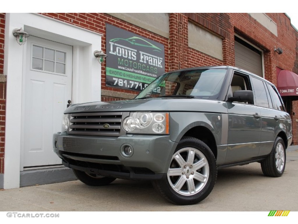 2006 Range Rover HSE - Giverny Green Metallic / Ivory/Aspen photo #124