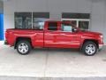 2015 Victory Red Chevrolet Silverado 1500 LTZ Double Cab 4x4  photo #2