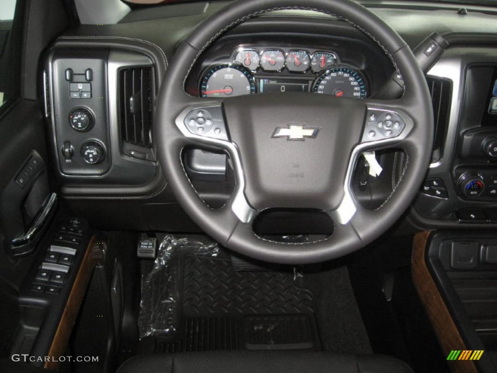 2015 Silverado 1500 LTZ Double Cab 4x4 - Victory Red / Jet Black photo #4