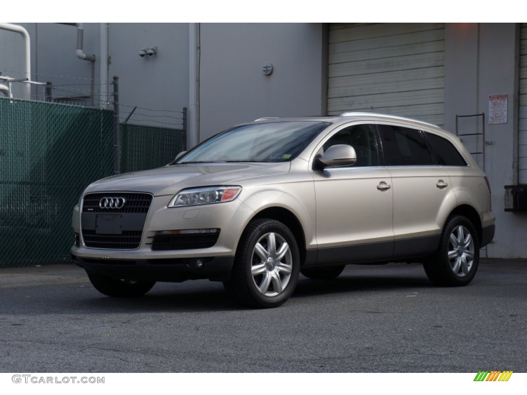 Bahia Beige Metallic 2007 Audi Q7 3.6 Premium quattro Exterior Photo #98398699