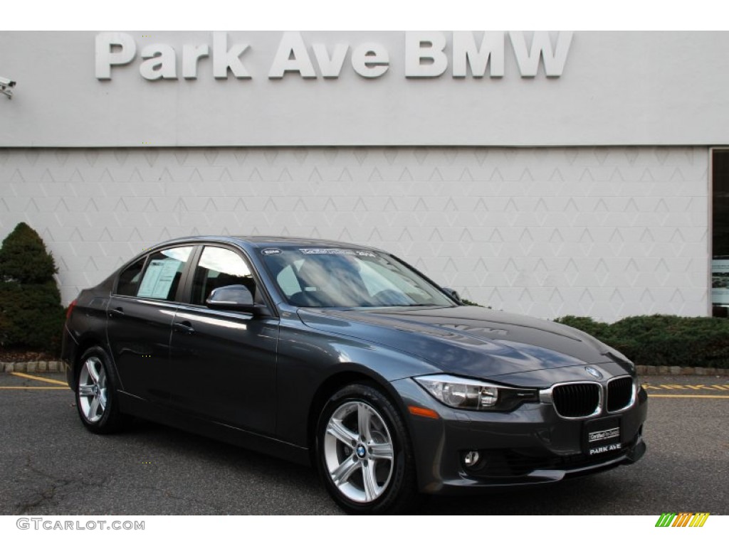 2014 3 Series 328i xDrive Sedan - Mineral Grey Metallic / Black photo #1