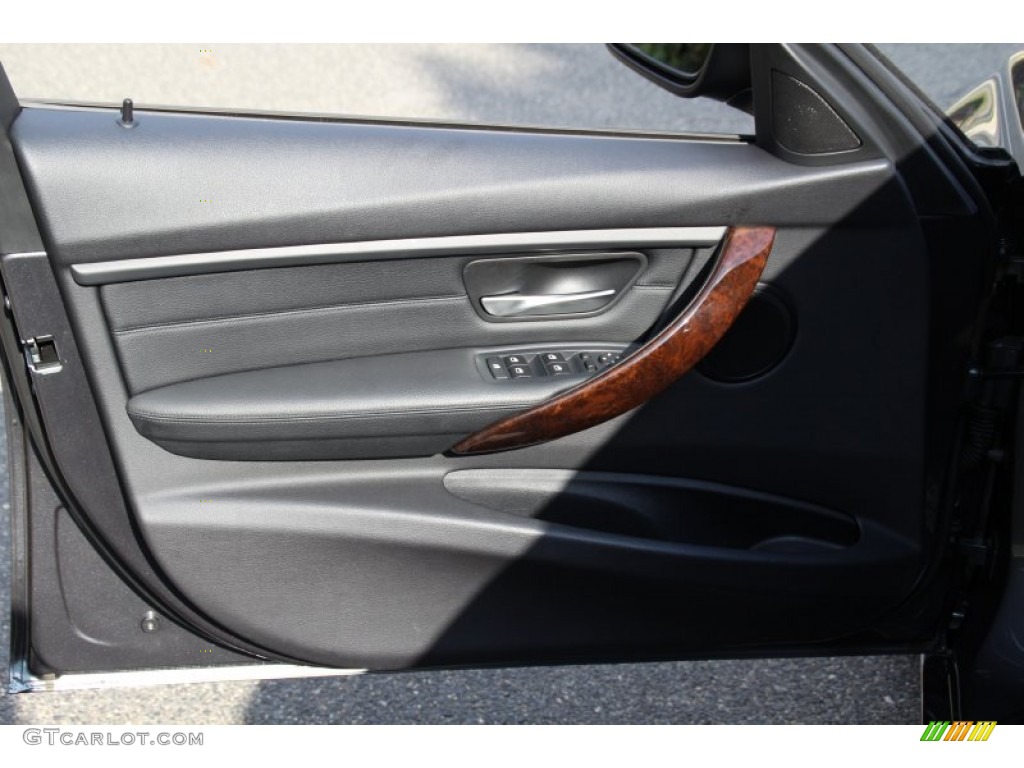 2014 3 Series 328i xDrive Sedan - Mineral Grey Metallic / Black photo #9