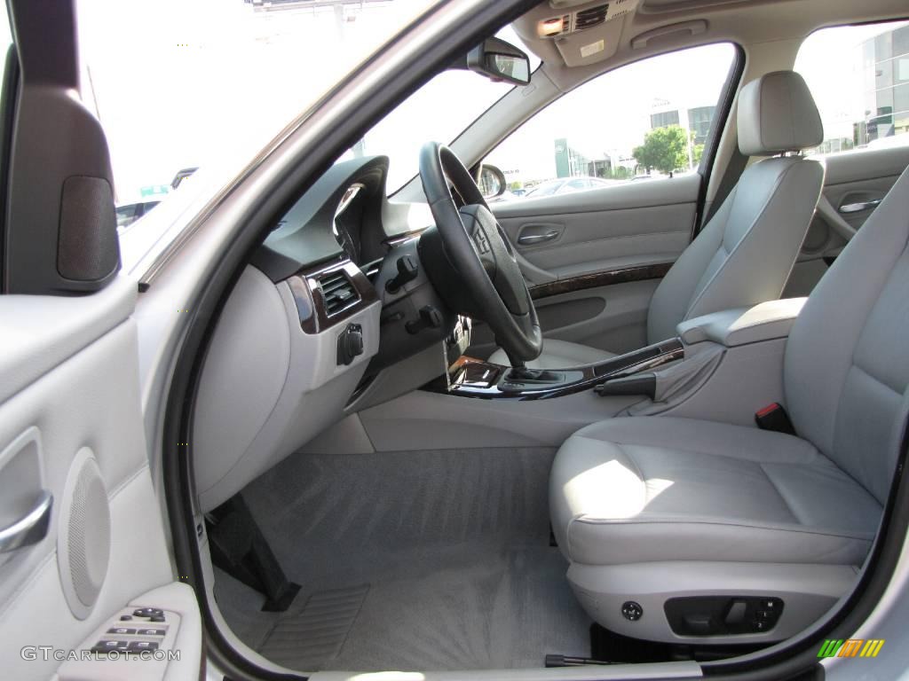 2007 3 Series 335i Sedan - Titanium Silver Metallic / Grey photo #17