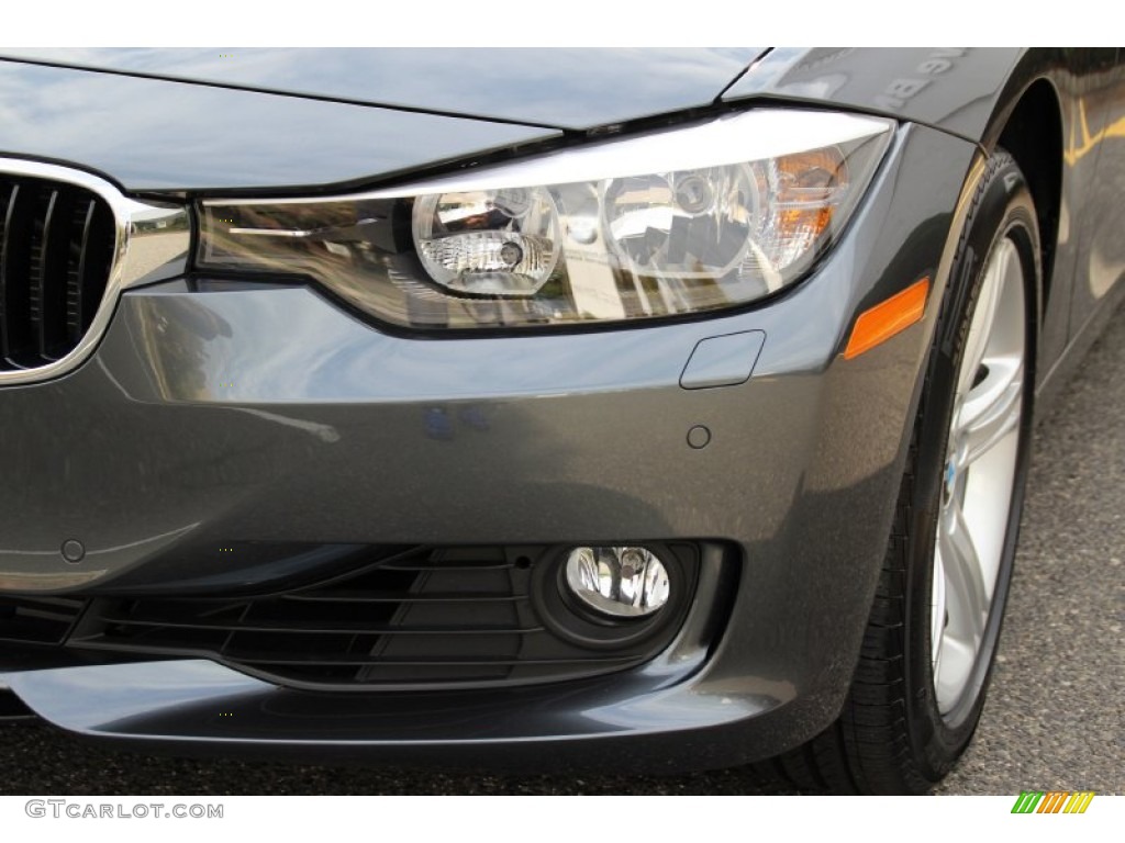 2014 3 Series 328i xDrive Sedan - Mineral Grey Metallic / Black photo #32