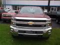 2015 Deep Ruby Metallic Chevrolet Silverado 2500HD LT Crew Cab 4x4  photo #6