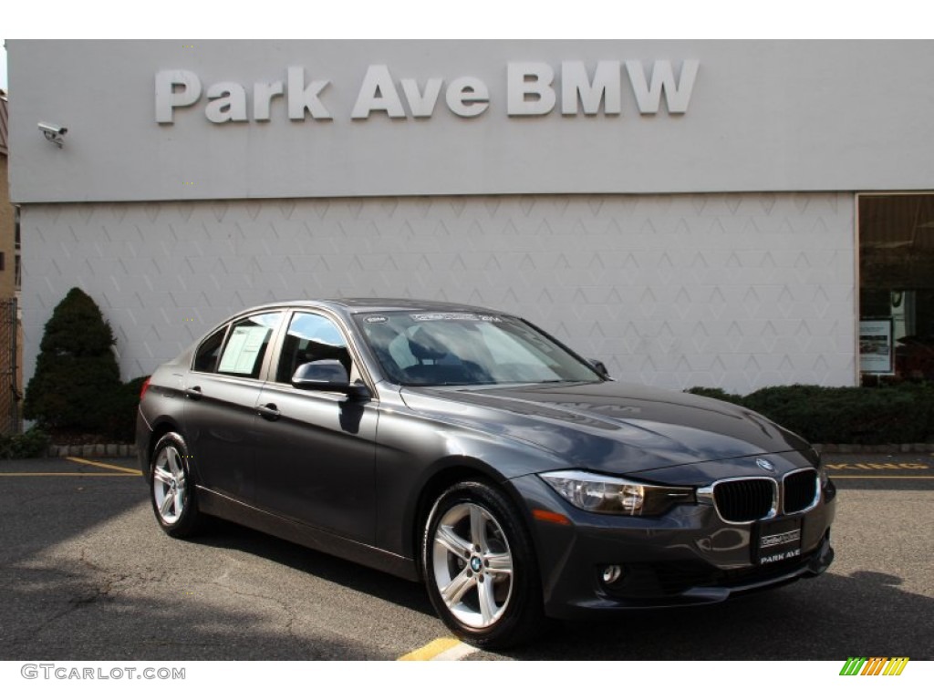 2014 3 Series 328i xDrive Sedan - Mineral Grey Metallic / Black photo #1