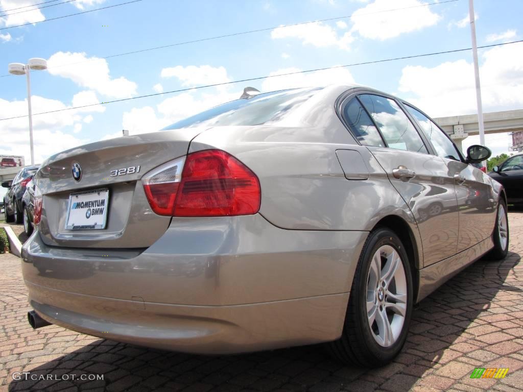 2008 3 Series 328i Sedan - Platinum Bronze Metallic / Beige photo #5