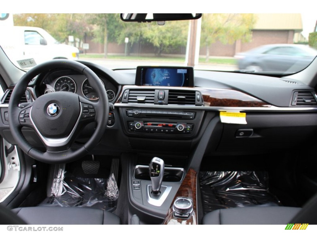 2014 3 Series 328d xDrive Sedan - Alpine White / Black photo #16