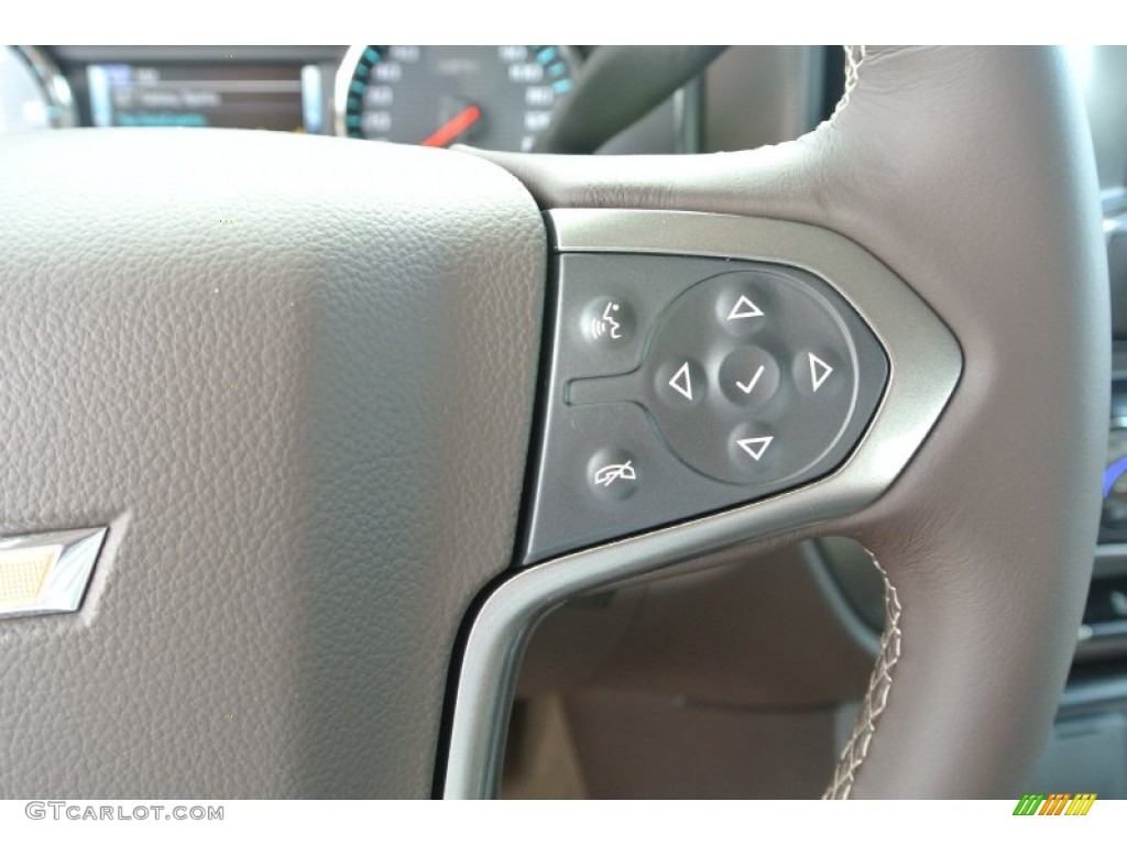 2015 Silverado 1500 LT Z71 Double Cab 4x4 - Rainforest Green Metallic / Cocoa/Dune photo #12