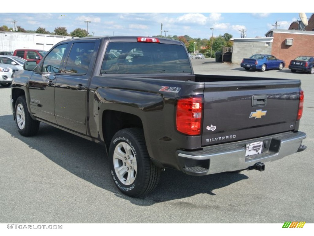 2015 Silverado 1500 LT Z71 Crew Cab 4x4 - Tungsten Metallic / Jet Black photo #4