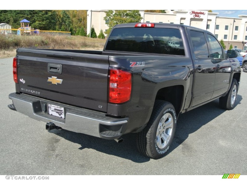 2015 Silverado 1500 LT Z71 Crew Cab 4x4 - Tungsten Metallic / Jet Black photo #5