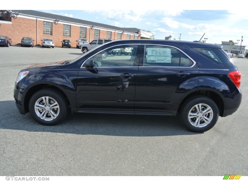 2015 Equinox LS - Blue Velvet Metallic / Jet Black photo #3