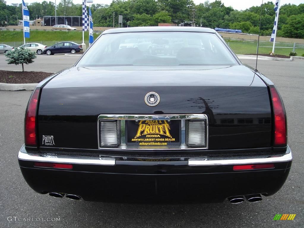 1998 Eldorado Coupe - Sable Black / Black photo #4