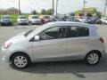 2015 Starlight Silver Mitsubishi Mirage ES  photo #4