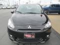 2015 Mystic Black Mitsubishi Mirage ES  photo #2