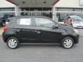 2015 Mystic Black Mitsubishi Mirage ES  photo #8