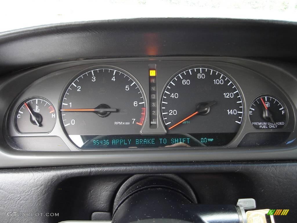 1998 Eldorado Coupe - Sable Black / Black photo #21