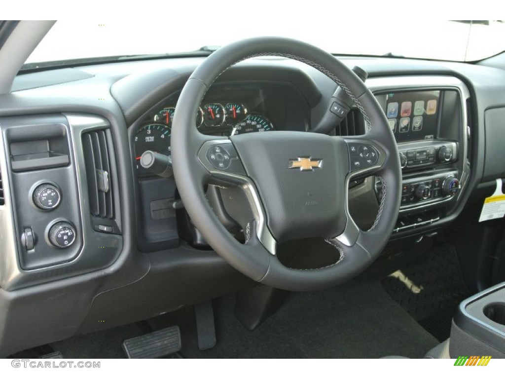 2015 Silverado 1500 LT Z71 Double Cab 4x4 - Tungsten Metallic / Jet Black photo #20