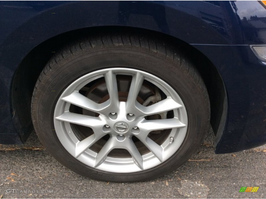 2014 Maxima 3.5 S - Navy Blue / Charcoal photo #3