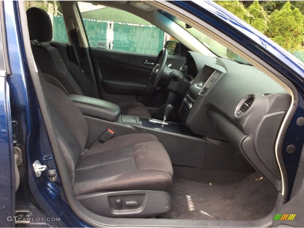 2014 Maxima 3.5 S - Navy Blue / Charcoal photo #11