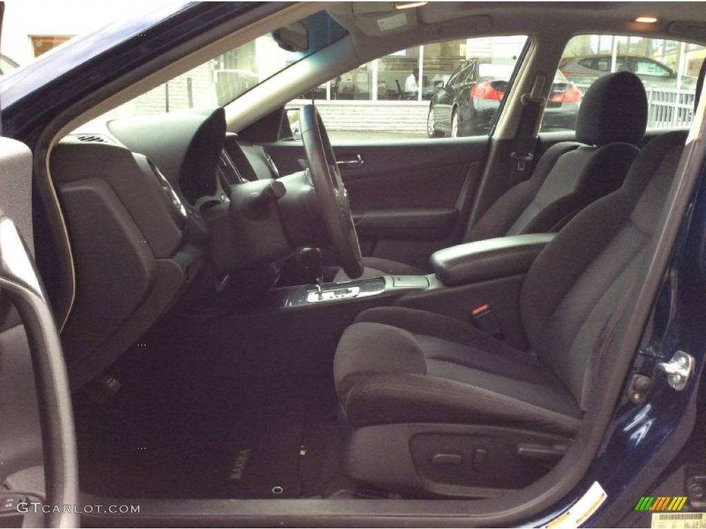 2014 Maxima 3.5 S - Navy Blue / Charcoal photo #14