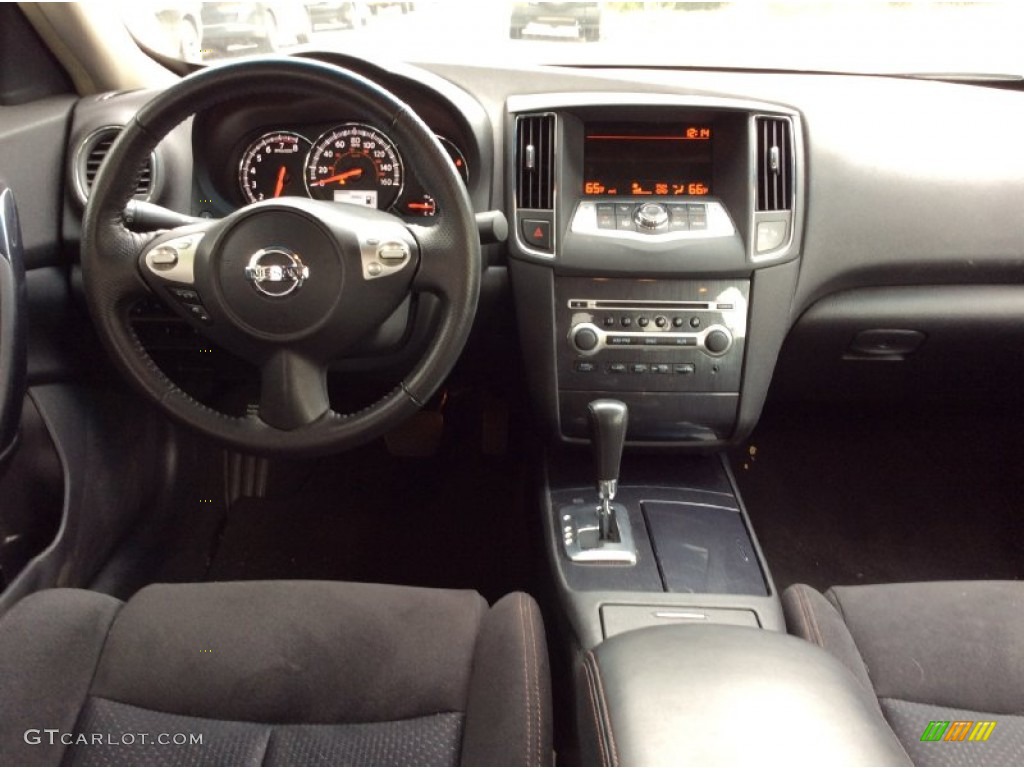 2014 Maxima 3.5 S - Navy Blue / Charcoal photo #16