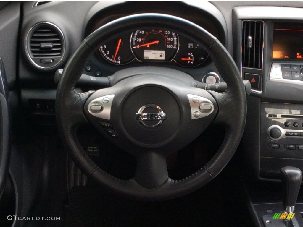 2014 Maxima 3.5 S - Navy Blue / Charcoal photo #17