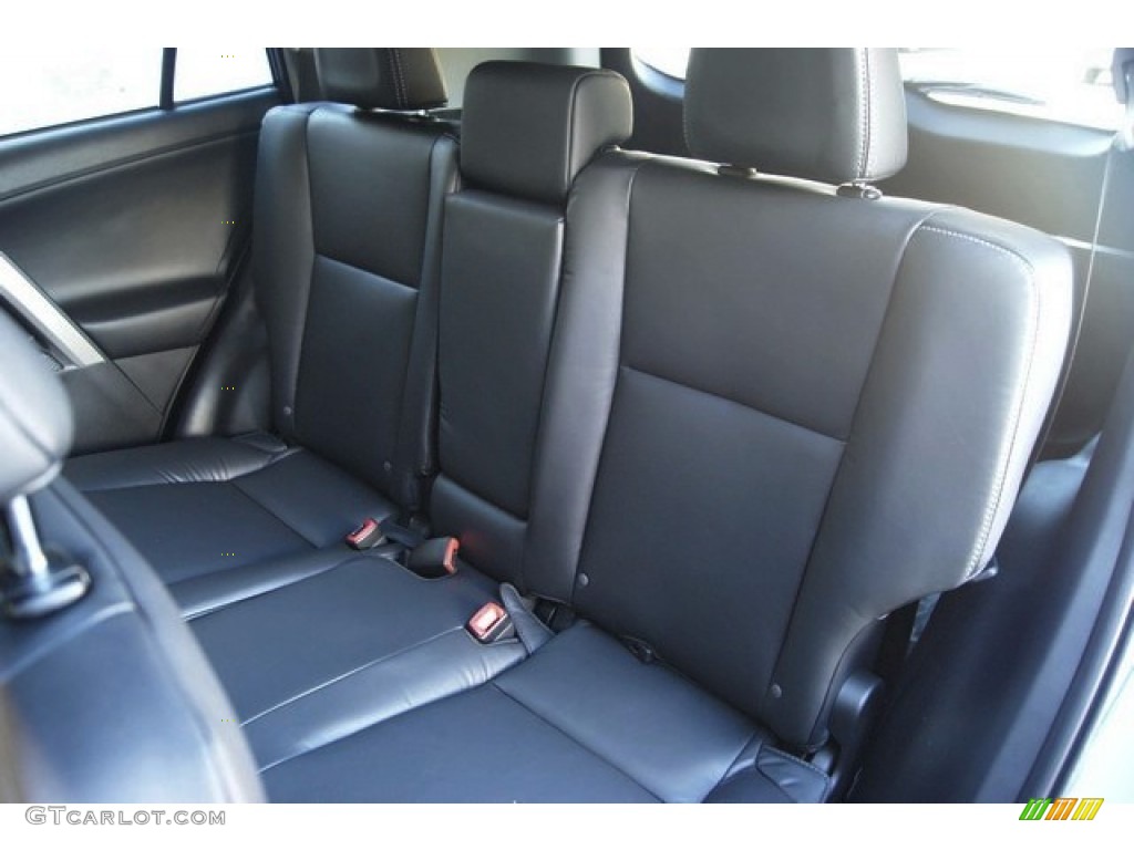 Black Interior 2015 Toyota RAV4 Limited AWD Photo #98408054