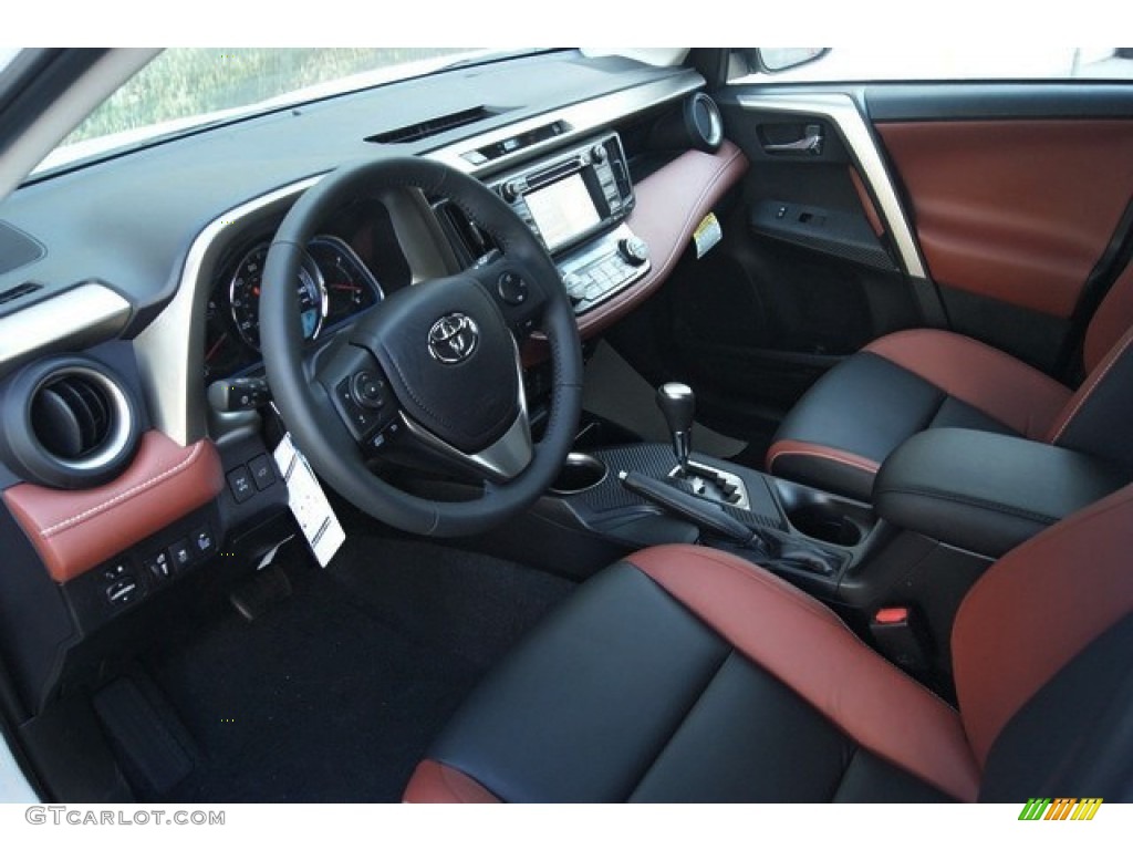 Terracotta Interior 2015 Toyota RAV4 Limited AWD Photo #98408497