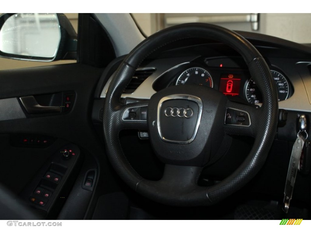 2009 A4 3.2 quattro Sedan - Meteor Grey Pearl Effect / Light Grey photo #38